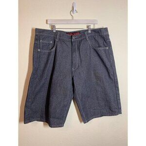 Blac Lacquer Denim Jean Shorts Grey Casual Summer Men's Size 42W